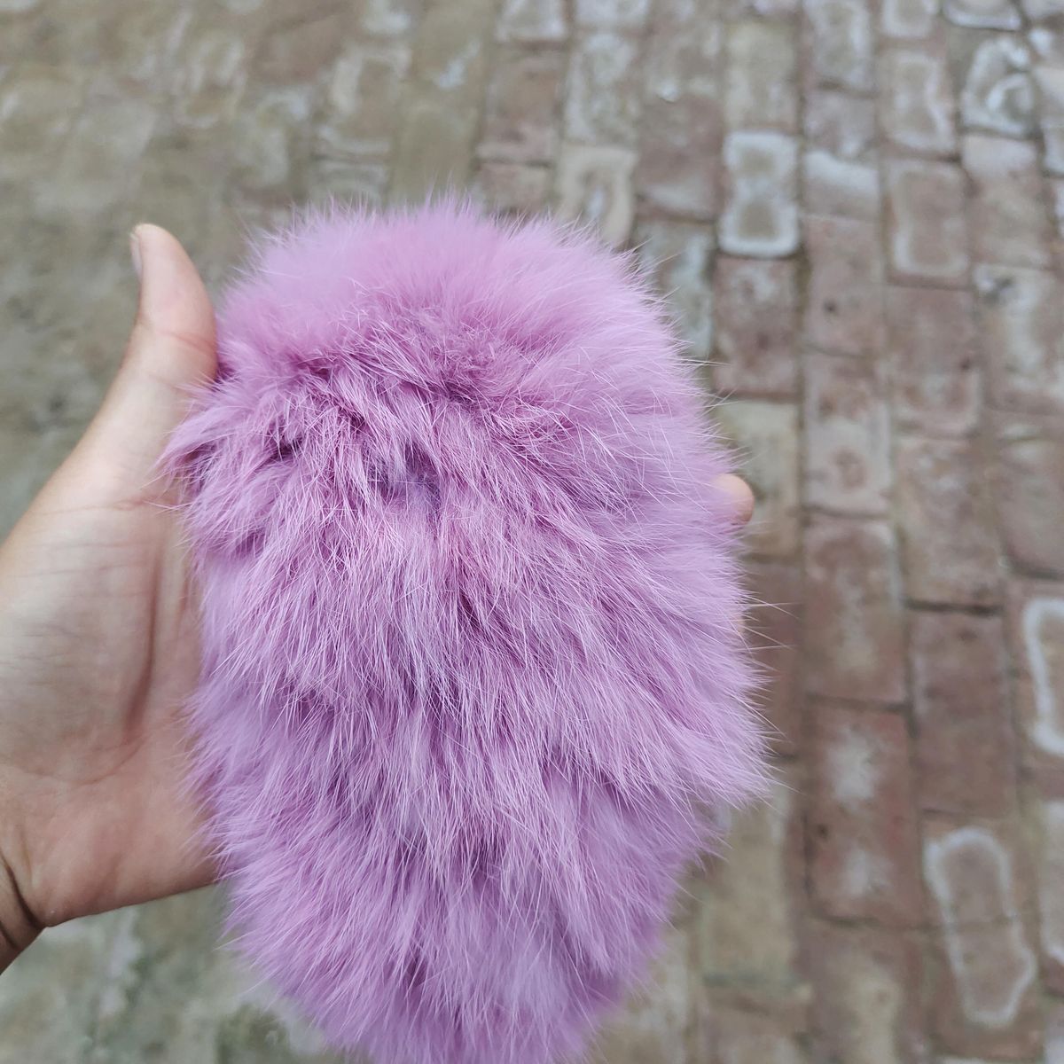 Real rabbit fur hat female warm plush headband retro evening wind vintage lady fluffy headband_voghion.com