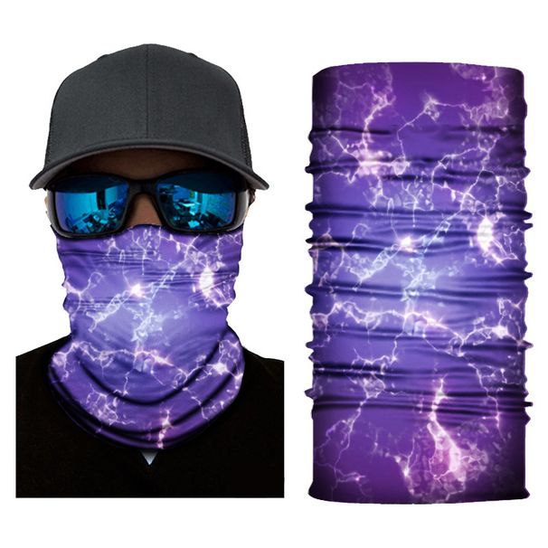 LazyZoom Xunhui Pattern Series Warm Magic Headscarf Protective Cycling Gear Outdoor Ski Hood Face Mask Seamless Neck Gaiter_voghion.com