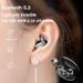 Invisible Sleep Wireless Earphone TWS Bluetooth 5.3 Headphones Hidden Earbuds IPX5 Waterproof Noise Reduction Sports_voghion.com