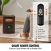 VEVOR Infrared Heater, 1500W Remote Control Electric Space Heater, LED Patio Heater W/ 3 Speeds & Timer & Overheat/Tip-Over Protection & Child Lock, For Bedroom,Living Room,Nursery,Studio,MDF_voghion.com