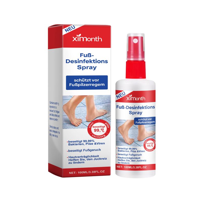 Ximonth Refreshing And Clean Daily Hygiene Companion Foot Fresh Care Spray_voghion.com