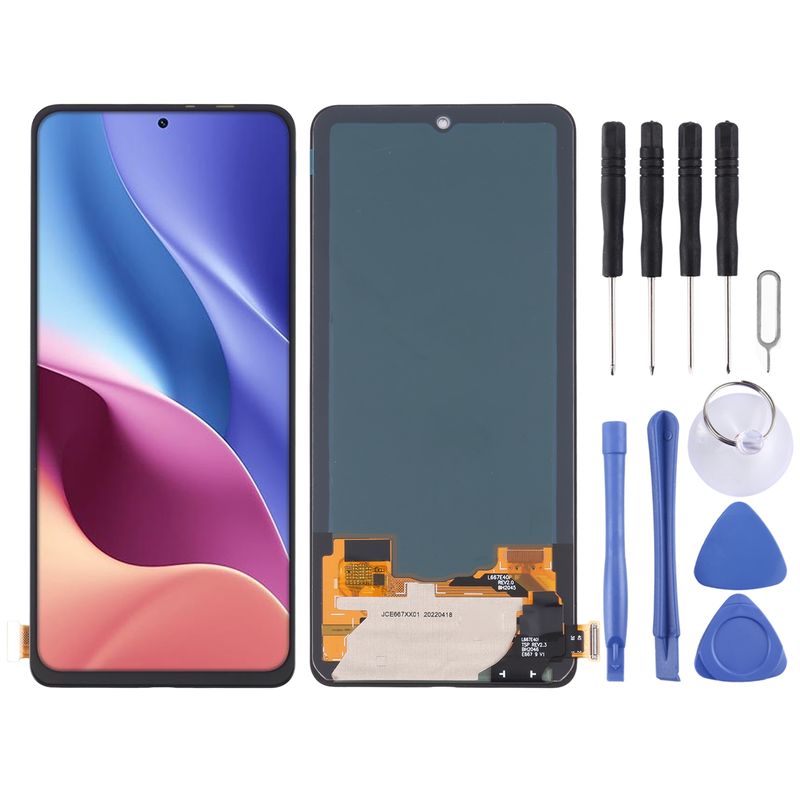 Materiale OLED Schermo LCD e digitalizzatore assemblaggio completo per Xiaomi Redmi K40/Redmi K40 Pro/Redmi K40 Pro+/11i/11X/11X Pro/Poco F3/Black Shark 4/Black Shark 4 Pro/Black Shark 4S/Black Shark 4S Pro_voghion.com