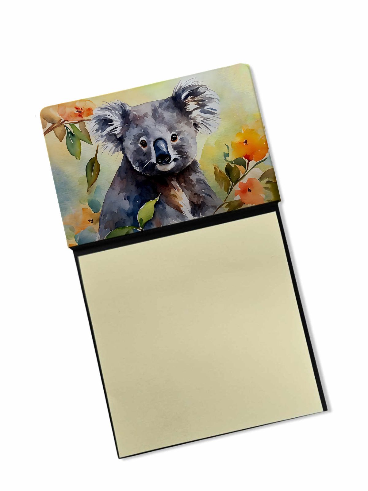 NEW Koala Sticky Note Holder Refillable Dispenser Self-Sticky Note Pads, Memo Pads Blank Desk Accessories_voghion.com