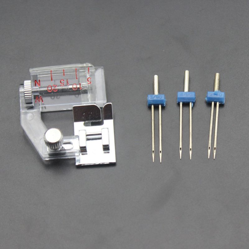 Embroidery crochet machine, needle double head machine, needle bag, cloth strip, presser foot, household sewing machine accessory_voghion.com