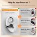 Open Headphones Bluetooth 5.3 Earphones, Built-in Microphone With Hooks Ear Hooks, Wireless Charging Box And Display,_voghion.com