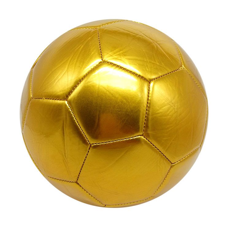 Premium 5-Size Soccer Ball - High-Quality Machine-Stitched PVC Football - Golden & Silver Options - No Logo - Bulk & Custom Orders Available_voghion.com