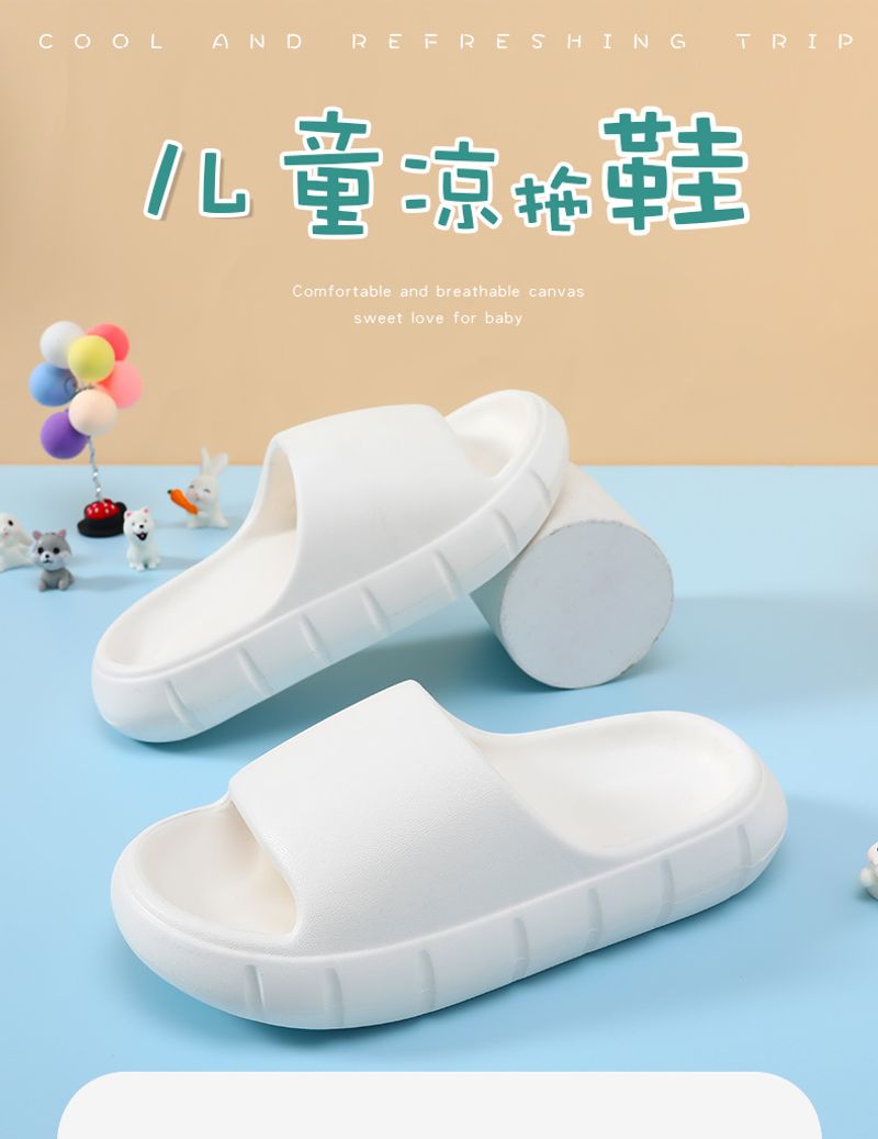 Enfant sandale salle de bain pantoufles mignon plage piscine pantoufles pour maison bain salle de bain intérieur extérieur chaussures pantoufles d'été_voghion.com
