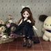 6 punktów BJD Doll Dress Up Clothes Set 30cm Spódnica dla lalki Lolita Dress Uniform Maid Dress_voghion.com