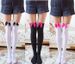Velvet stockings bow temptation ladies fun stockings Japanese cute knee socks wholesale_voghion.com