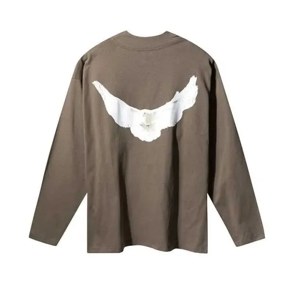 Dove Print Kapuzenpullover Männer Frauen Streetwear Sweatshirts Hochwertiger Pullover aus schwerem Stoff der Saison 6 WY634_voghion.com