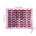 30 Pairs Fluffy & Wispy False Eyelashes - Voluminous & Curly Strips (Natural/Dramatic Look, Bulk Pack For Lash Business)_voghion.com