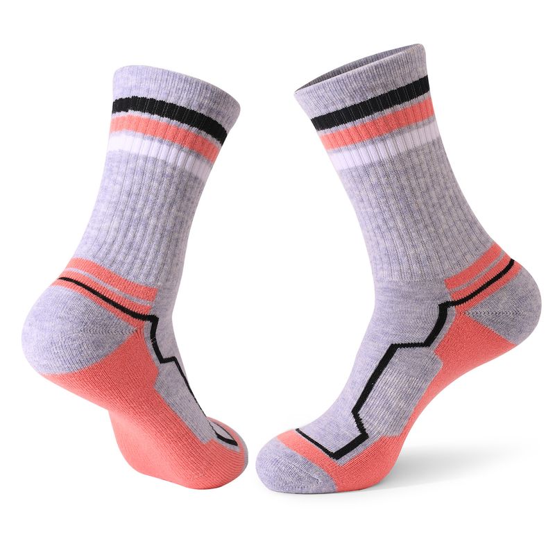 Outdoor Sports Autumn Winter Women Merino Wool Hiking Climbing Professional Running Socks Towel Bottom_voghion.com