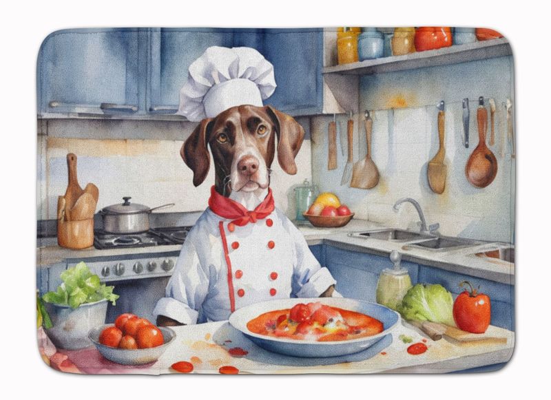 Pointer The Chef Memory Foam Kitchen Mat Machine Washable Anti-Fatigue Mat Cushion Comfort Bath Mat Or Kitchen Rug_voghion.com