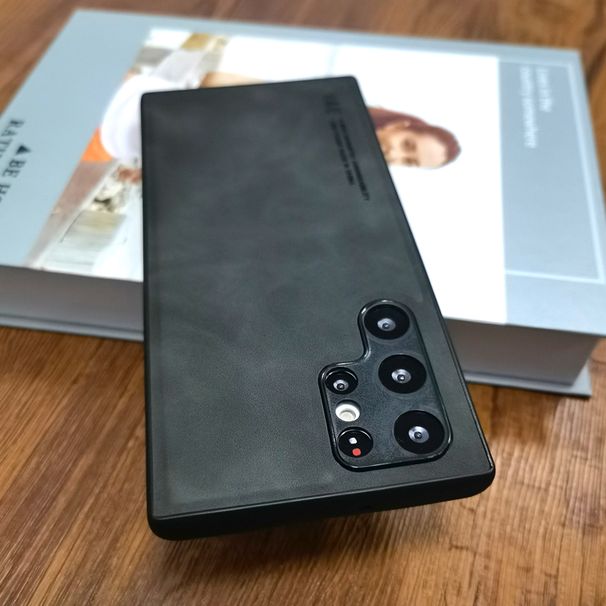 Magnetische Lederen Auto Case Voor Samsung Galaxy S23 S22 S21 S20 Ultra Plus Fe A54 A14 A52 A52S A73 5G A12 S10 S10E Note 20 10 Cover_voghion.com