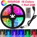 Bande lumineuse LED USB 1-20 m 5050 RGB, lumière blanche multicolore changeante, TV Royaume-Uni_voghion.com