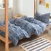 Four-Piece All-Cotton Class A Pure Cotton Fitted Student Dormitory Three-Piece Set Duvet Bed Sheet Quilt Cover Bedding_voghion.com