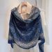 Scarf For Women Autumn Winter Original Design Soft Multi-color Ethnic Style Warm Printed Elegant Large Shawl_voghion.com