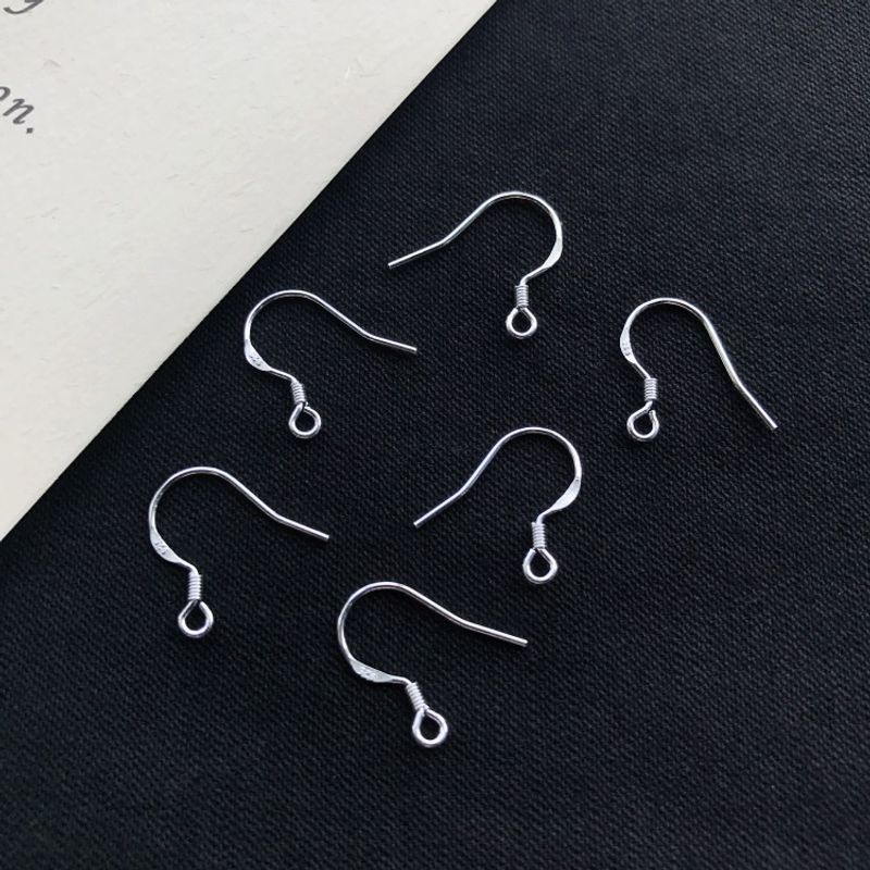 Orecchini Pure Ear fatti a mano con gancio in argento e ago fai da te, accessori per orecchini_voghion.com