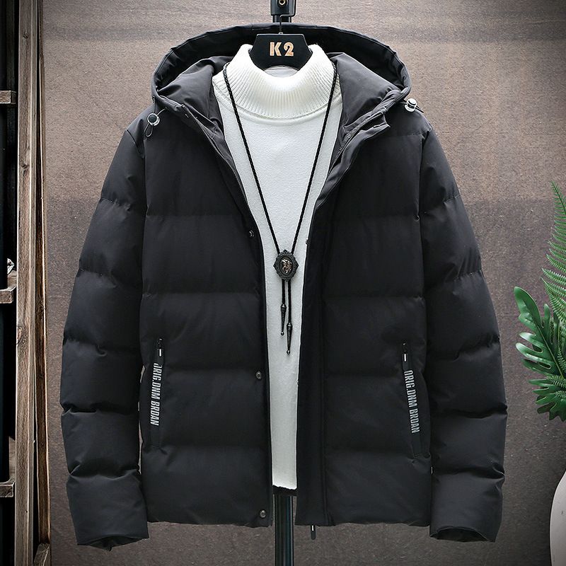Men's Clothing Men's cotton padded jacket winter new style trend brand thick warm winter clothing hooded cold resistant Silk cotton cotton jacket_voghion.com
