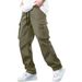 Summer New Men's Cargo Pants Drawstring Multi Pocket Casual Pants_voghion.com