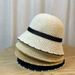 2024 Knitted Fisherman Women's Spring/summer Bucket Tidal Brand Sun Sunscreen Basin Hat_voghion.com