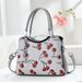 Elegant And Stylish Large PU Tote Bag For Women - Fashionable Shoulder Bag With Zipper Closure, Multiple Pockets, And Light Luxury Design_voghion.com