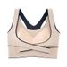 Front Button Without Steel Ring, Beautiful Back Correction, Abdominal Compression, Anti Sagging, Plus Size Sports Bra_voghion.com