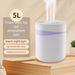 Nano Cool Mist Humidifier, High Output For Large Bedroom, Silent USB Desktop Air Purification For Baby_voghion.com