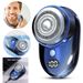 Mini rasoir électrique de poche pour hommes, rasoir portable USB, idéal pour les voyages_voghion.com