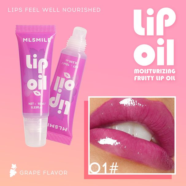 Strawberry Fruit Gloss Balm Hydrating Moisturizing Mirror Liquid Lipstick Color Changing Plumper Lip Oil_voghion.com