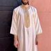 Loose Arab Muslim Men's Robe: Exquisite Embroidery, Practical Side Pockets For Effortless Style_voghion.com