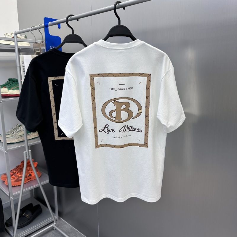 T-shirt ample à manches courtes pour homme, style européen, imprimé kaki, tendance, printemps et été, B1DAC4H20_voghion.com