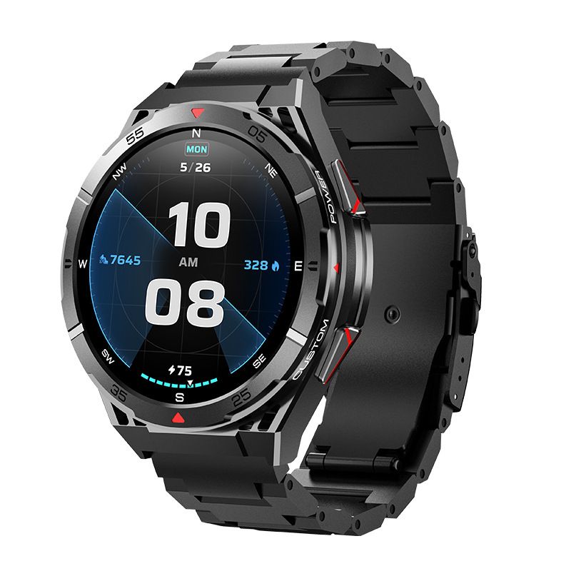 Neue X2B Sport Smart Hand GPS-Positionierung Bluetooth-Anruf Wasserdichte Höhe Luftdruck Gesundheitsüberwachung Smart Watch_voghion.com