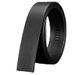 Ceinture automatique en cuir de vachette pur pour homme, sans boucle ardillon, style décontracté et simple_voghion.com