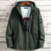 Men's Plus Size Hooded Jacket With Fleece Lining - Warm & Comfortable Oversized Coat For Big & Tall Gentlemen (Grey, Black, Army Green)_voghion.com