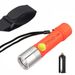 Waterproof Diving Flashlight - T6 LED Strong Beam With Push Button Switch, 18650/AAA Battery Compatible For Night Diving & Long-Distance Illumination_voghion.com
