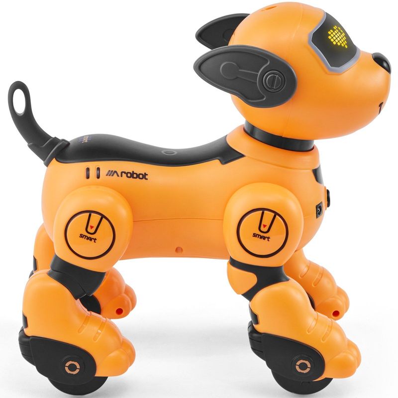 VEVOR RC Robot Dog Toy Talking Dancing Touch & Voice Remote Control Programmable_voghion.com