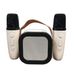 Enceinte karaoké portable Bluetooth intégrée avec double microphone - Modèle à succès international homologué_voghion.com