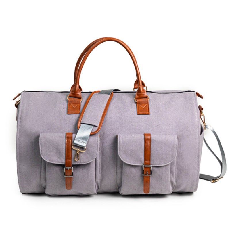New thickened travel bag with dry wet separation, exercise bag, yoga and fitness luggage bag, large capacity for short distance travel_voghion.com