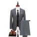 Herrenbekleidung Karierte Anzüge für Männer Business Slim Fit Formelle Anzüge Trauzeuge Bräutigam Hochzeitsanzüge für Männer_voghion.com