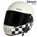 Casco integrale retrò da moto certificato 3C con Bluetooth – Design classico a "muso di maiale" per motociclisti cruiser e scooter_voghion.com