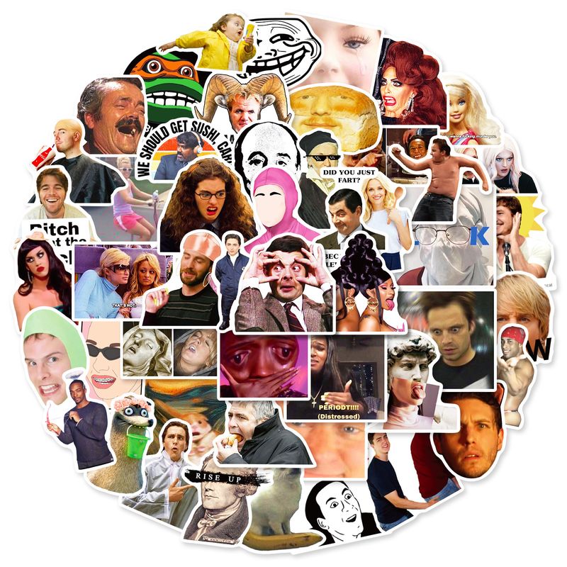 Kırtasiye Sticker çevrimiçi kırmızı büyüleyici ifade paketi karakter ifade paketi parodi eğlenceli çıkartmalar_voghion.com