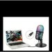 1PC V5 USB condenser microphone, computer recording, mobile live streaming, karaoke, noise reduction, gaming, e-sports, luminous RGB microphone_voghion.com