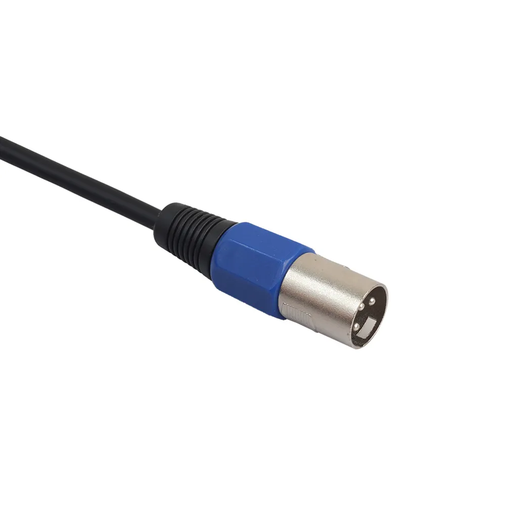 Hitech Stereo męski kabel jack 3,5 mm do mikrofonu XLR Audio 3Pin męski/żeński do telewizora HDTV_voghion.com