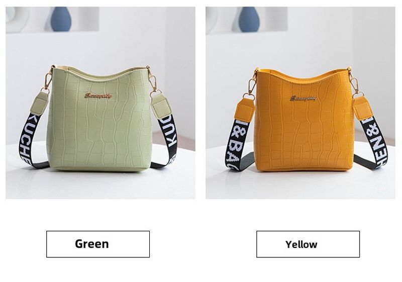 Borsa a secchiello da donna in stile coreano - Moda All-Match_voghion.com