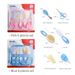 Mutter & Kinder Tasche Komplettset Kinderpflegeset Nasensauger Mutter- und Babypflege 6-teiliges Set Aufbewahrungsbox_voghion.com