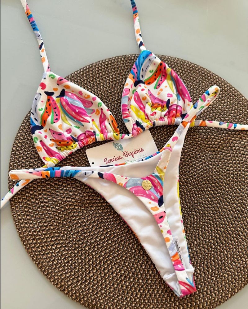 Costumi da bagno donna 2024 nuovo con lacci al collo e triangolo appeso, costume da bagno sexy da spiaggia, bikini primaverile caldo_voghion.com