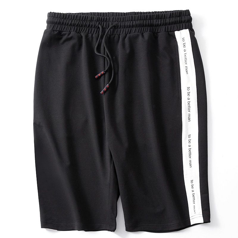 Herrenbekleidung Extra große Casual Shorts Männer 5-Punkt-Fünf-Punkt-Hosen Baumwolle Sommer Fat Man Mid-Länge Hose Einteiler Dropshipping_voghion.com