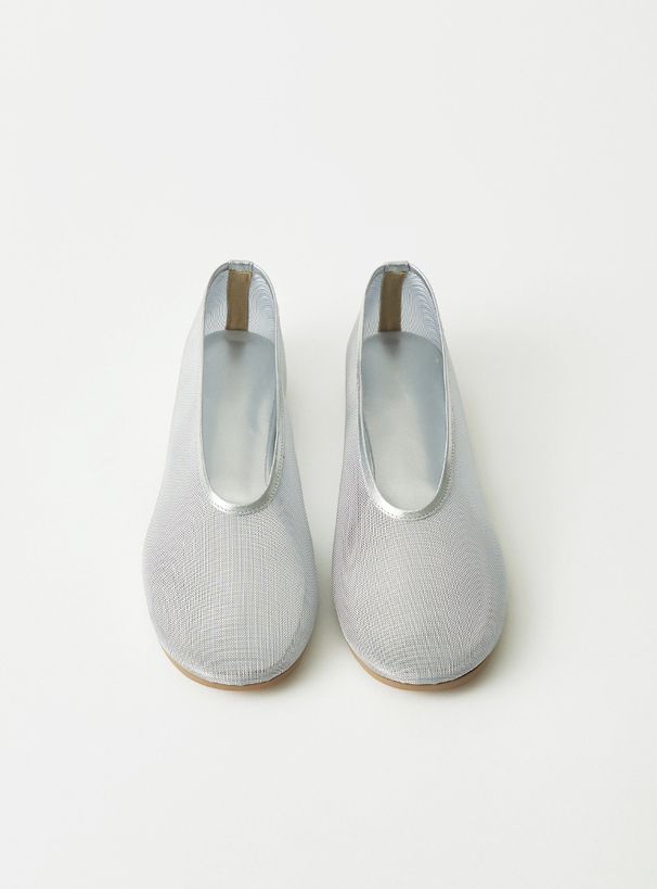 Scarpe basse da donna in rete - Traspiranti e comode (suola morbida, design trasparente, stile mocassino classico)_voghion.com