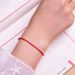 Woven Red String Protective Bracelet Hand Rope Men Women Anklet For Students And Couples Simple Creative Gift_voghion.com